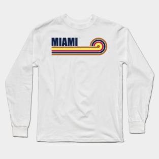 Miami Arizona horizontal sunset Long Sleeve T-Shirt